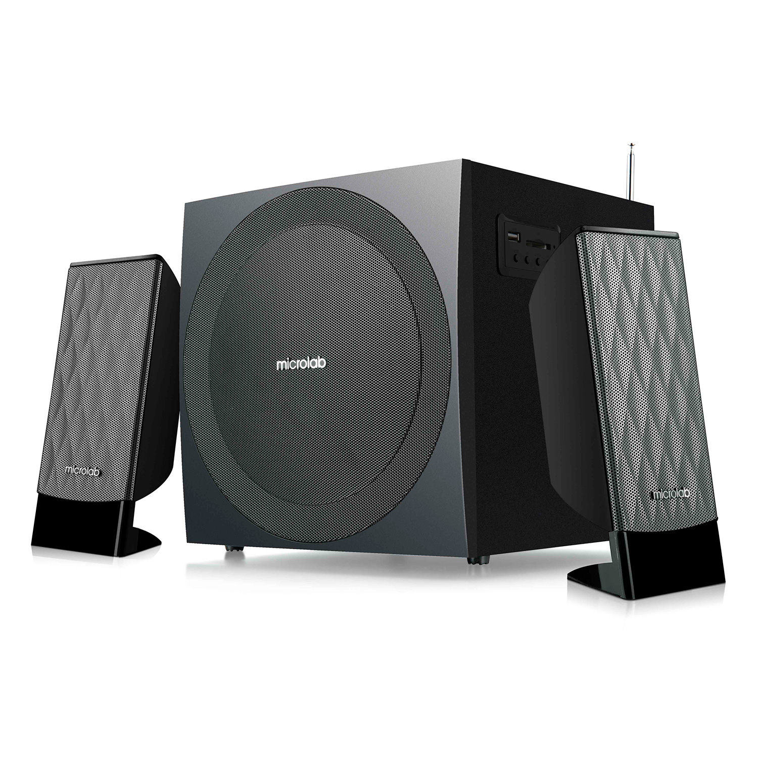 Microlab M-300BT Sub Woofer with Bluetooth and FM – Metro Computer Technology
